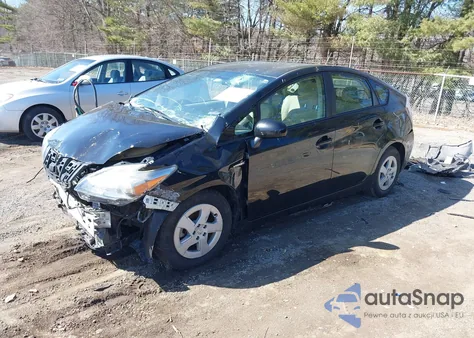 2011 Toyota Prius Two из США, поврежденный, VIN JTDKN3DU2B1458693